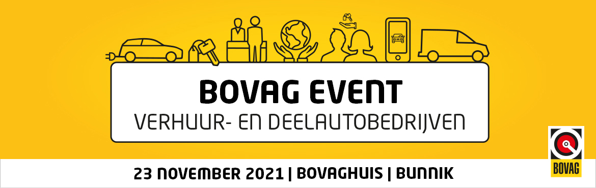 Save the date: BOVAG Event voor verhuur- en deelautobedrijven op 23 november