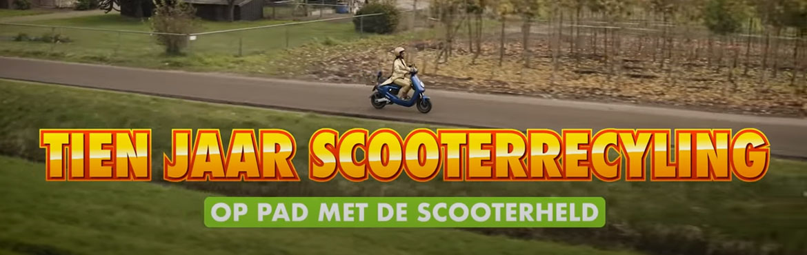 Landelijke campagne SRN over tien jaar scooterrecycling 